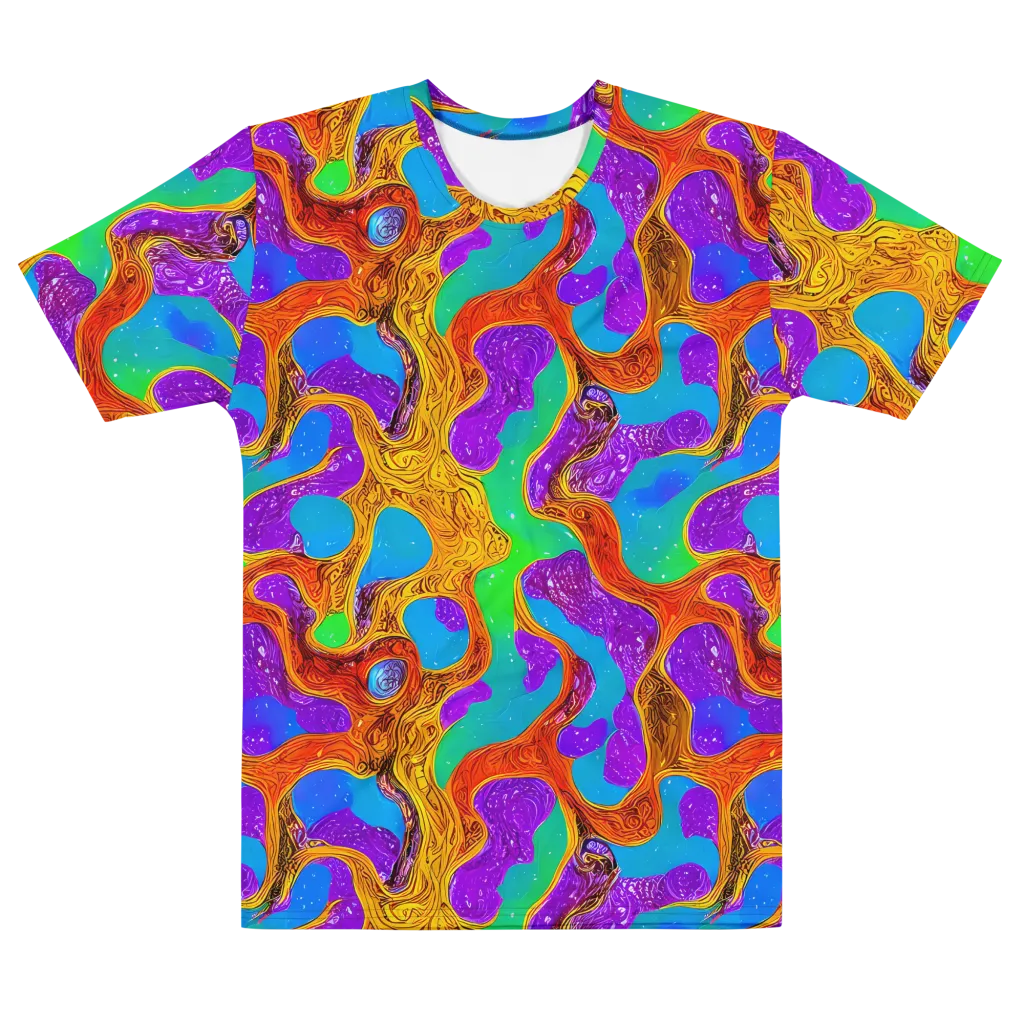 Prismwild on Men's Cotton Crew Neck T-Shirt — Front