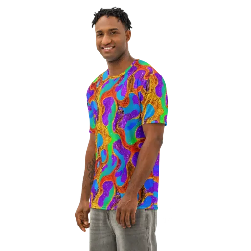 Prismwild on a Men's Cotton Crew Neck T-Shirt