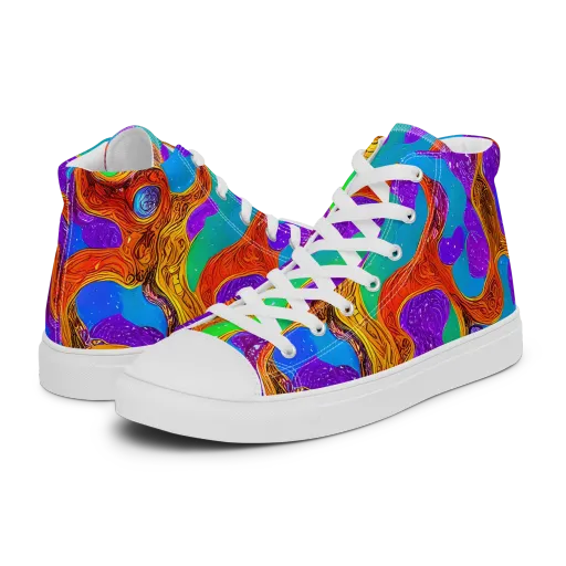 Prismwild on a Men's High Top Canvas Shoes
