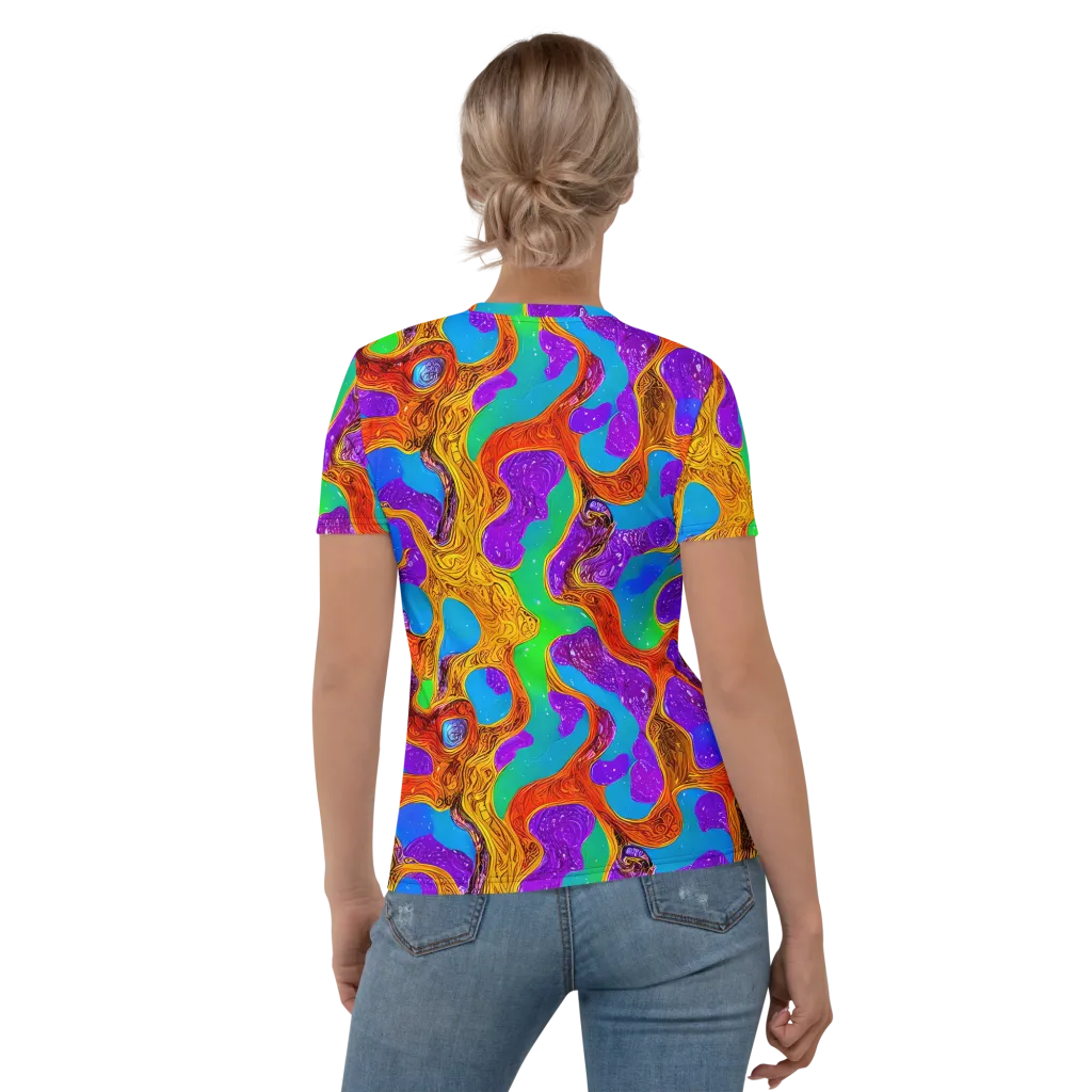 Prismwild on Women's Crew Neck T-Shirt — Back