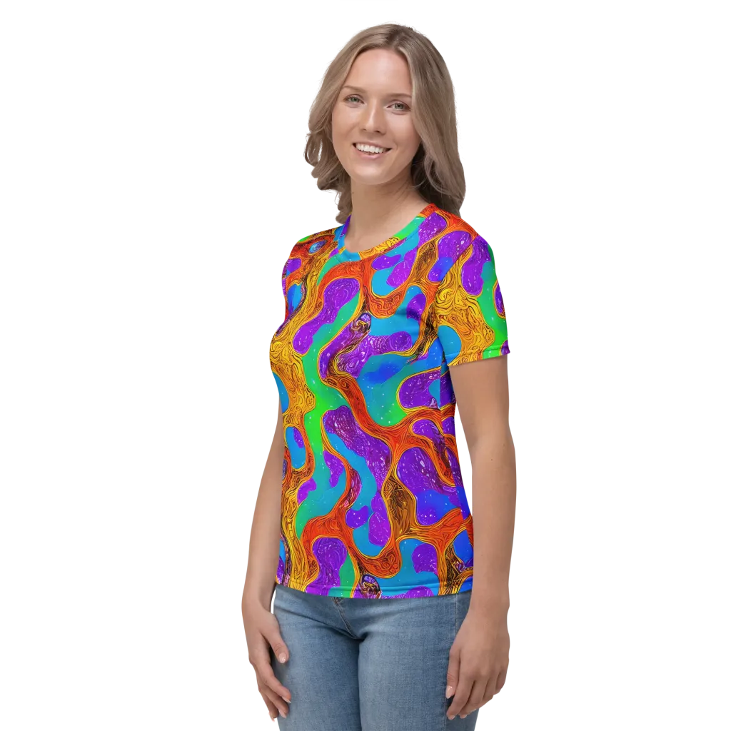 Prismwild on Women's Crew Neck T-Shirt — Left