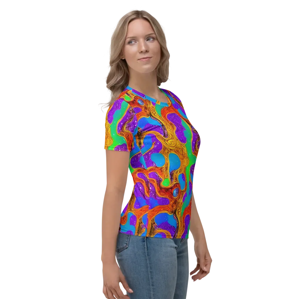Prismwild on Women's Crew Neck T-Shirt — Right