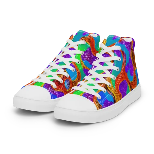 Prismwild on a Women's High Top Canvas Shoes