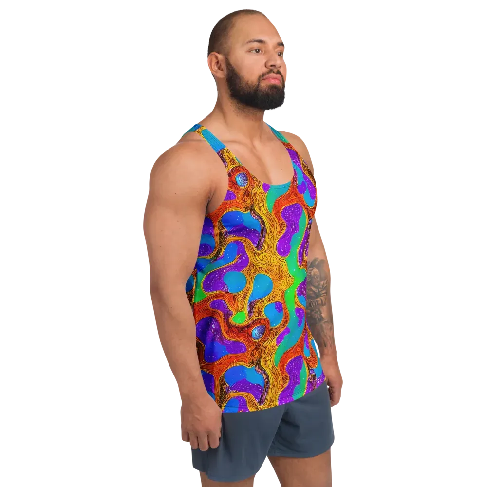 Prismwild on Men's Tank Top — Right Front