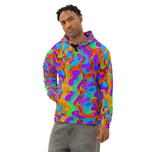 Prismwild on a Cotton Hoodie