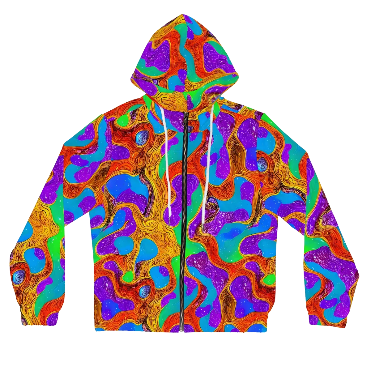 Prismwild on Women's Full-Zip Hoodie — Front