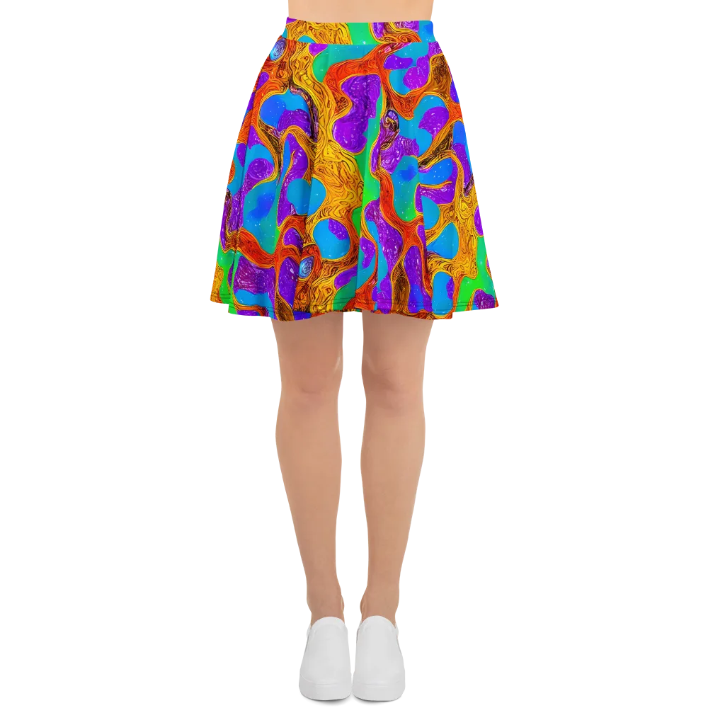 Prismwild on Skater Skirt — Front