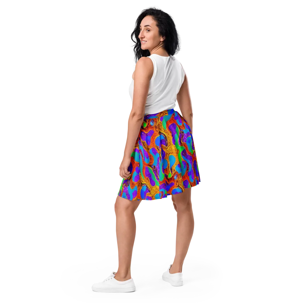 Prismwild on Skater Skirt — Back