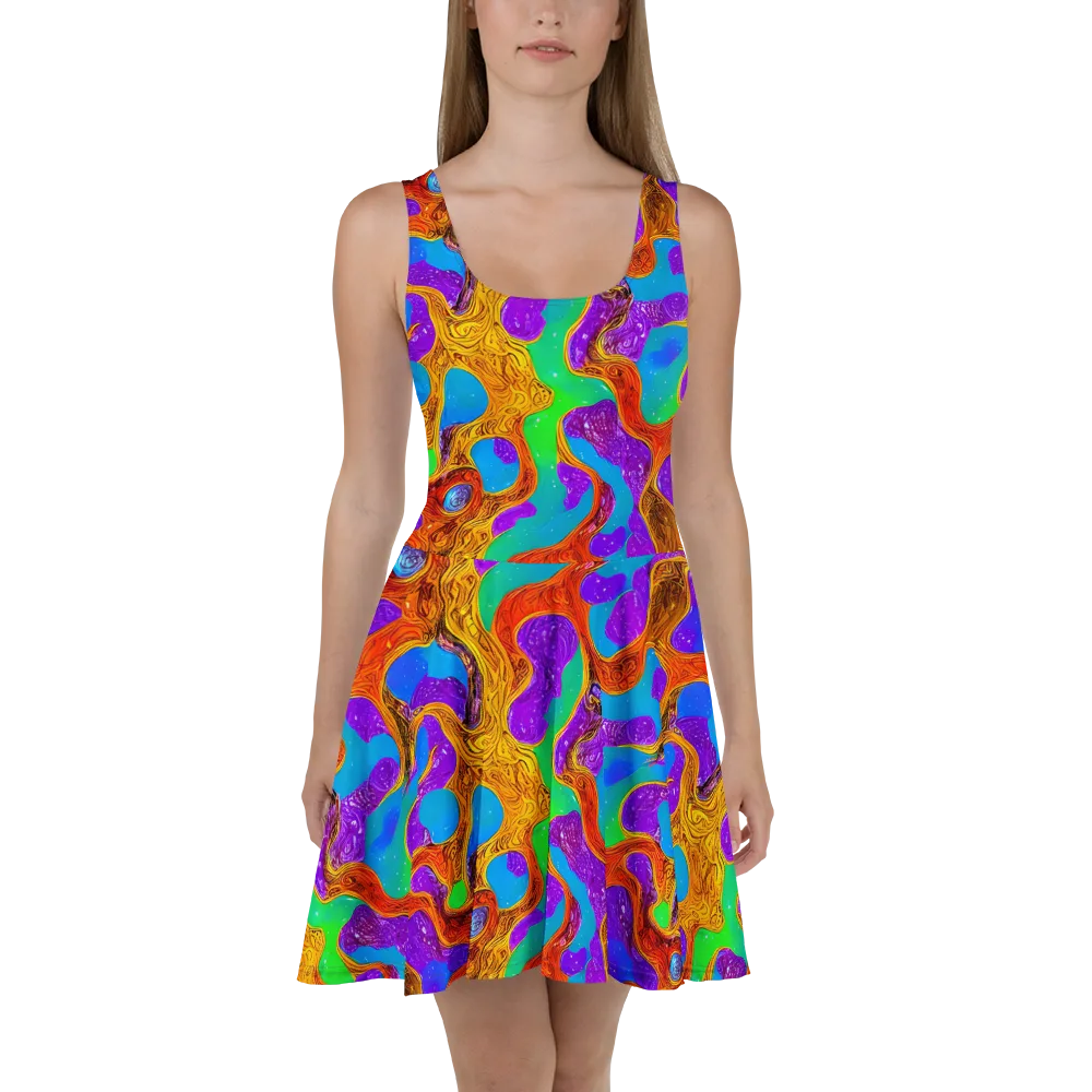 Prismwild on Skater Dress — Front