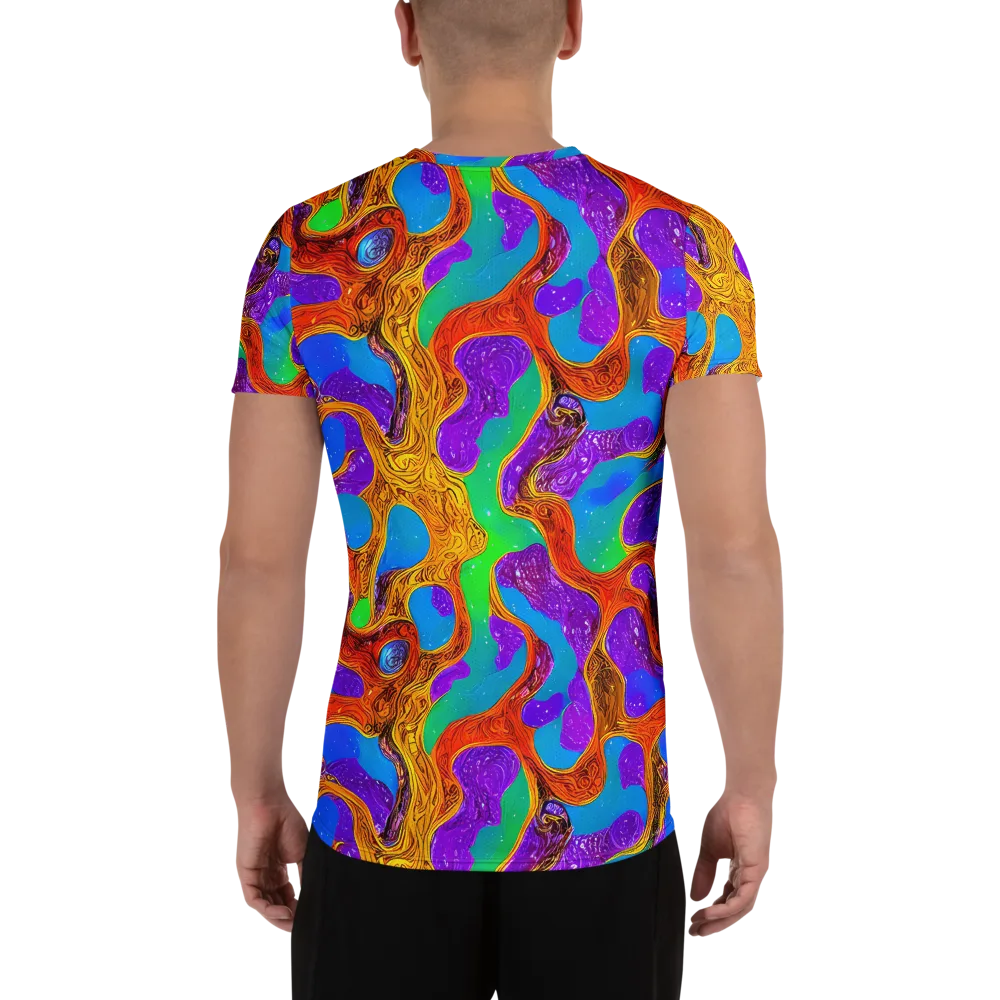 Prismwild on Men's Athletic T-Shirt — Back