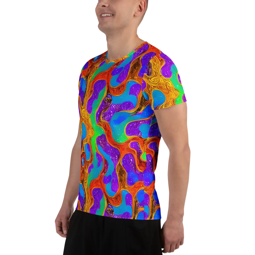 Prismwild on Men's Athletic T-Shirt — Left