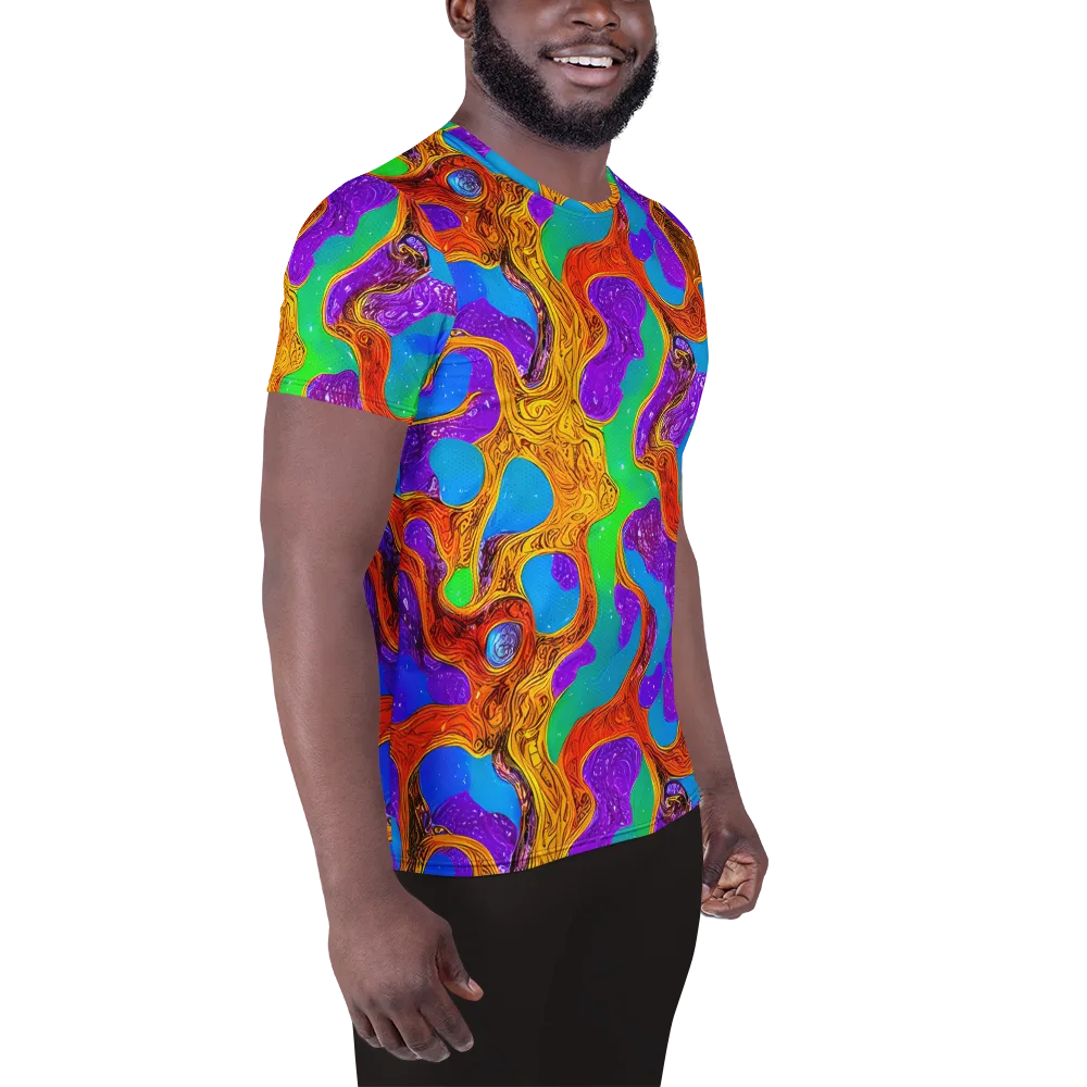Prismwild on Men's Athletic T-Shirt — Right