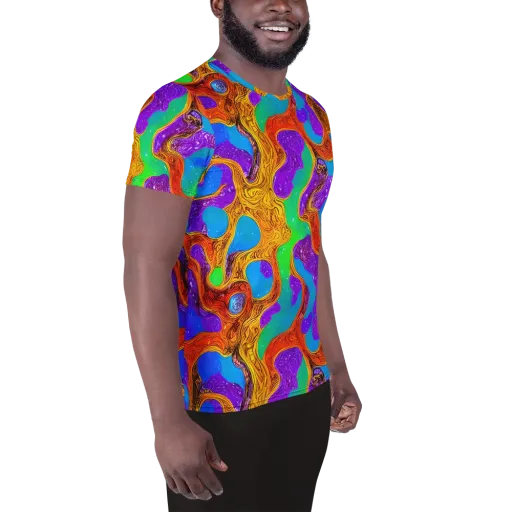 Prismwild on a Men's Athletic T-Shirt