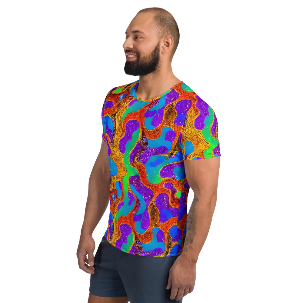 Prismwild on Men's Athletic T-Shirt — Left