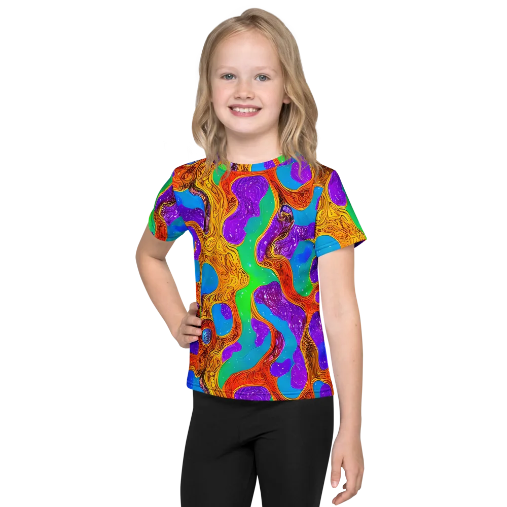 Prismwild on Kids Crew Neck T-Shirt — Front