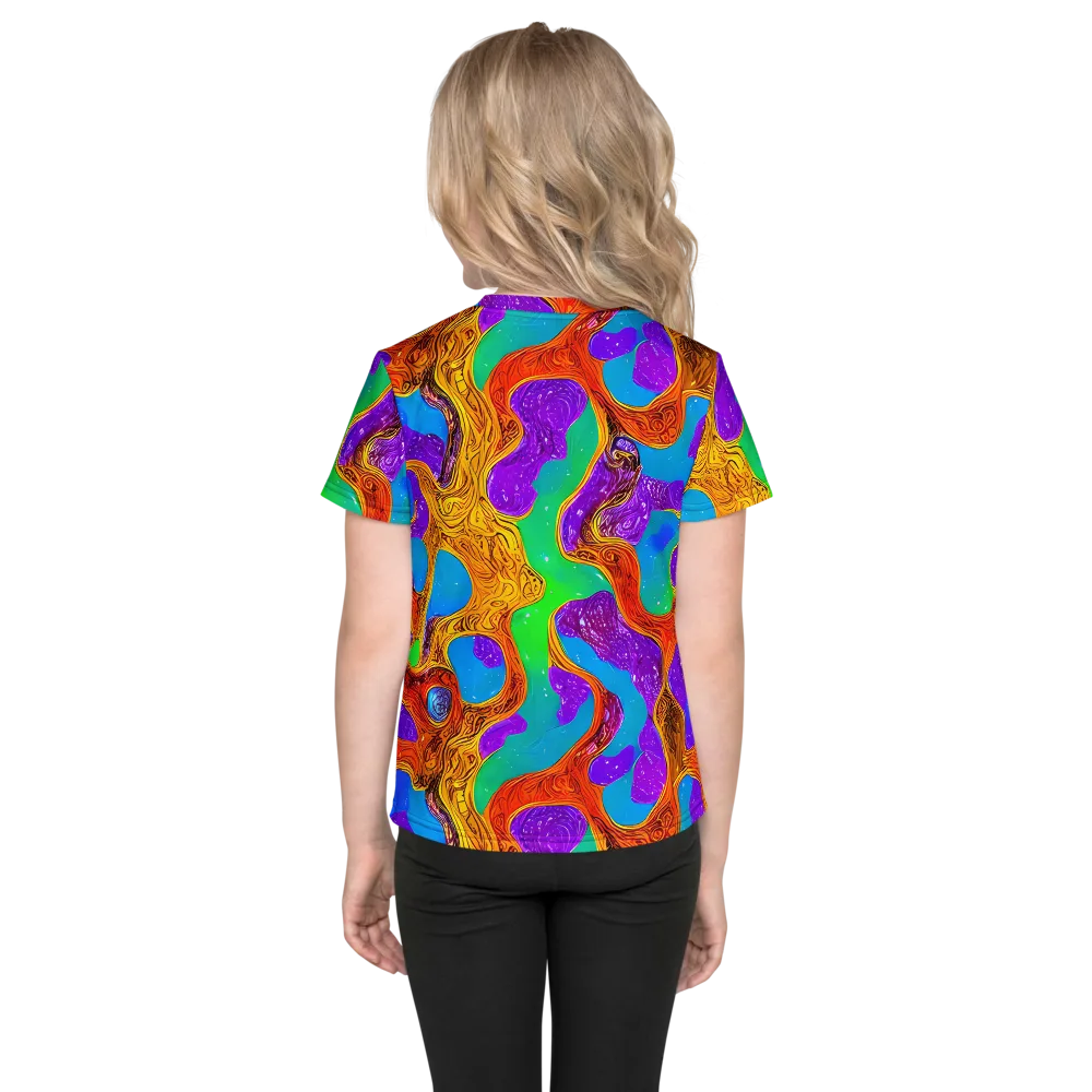 Prismwild on Kids Crew Neck T-Shirt — Back