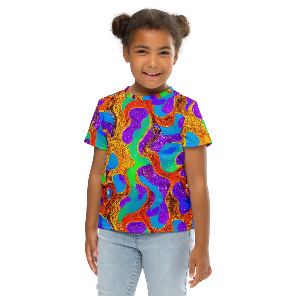 Prismwild on Kids Crew Neck T-Shirt — Front