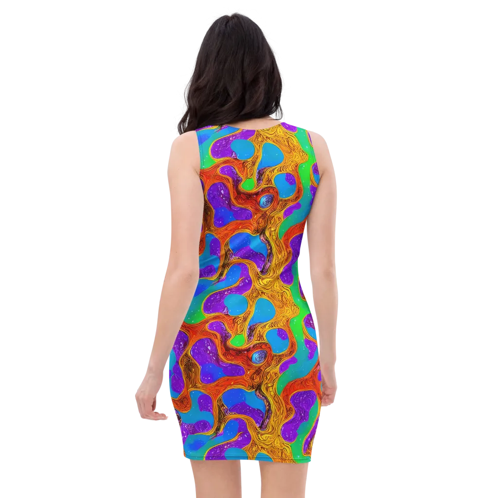 Prismwild on Bodycon Dress — Back