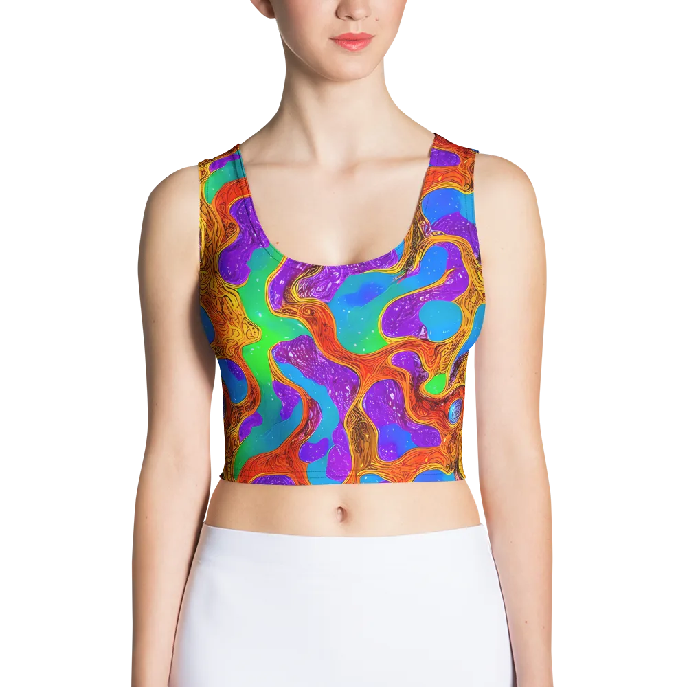 Prismwild on Crop Top — Front