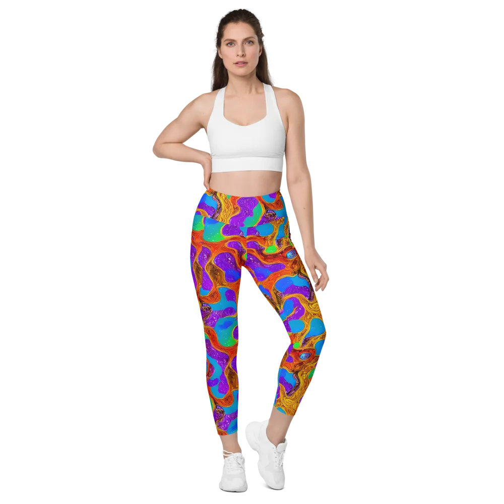 Prismwild on Leggings with Pockets — Front