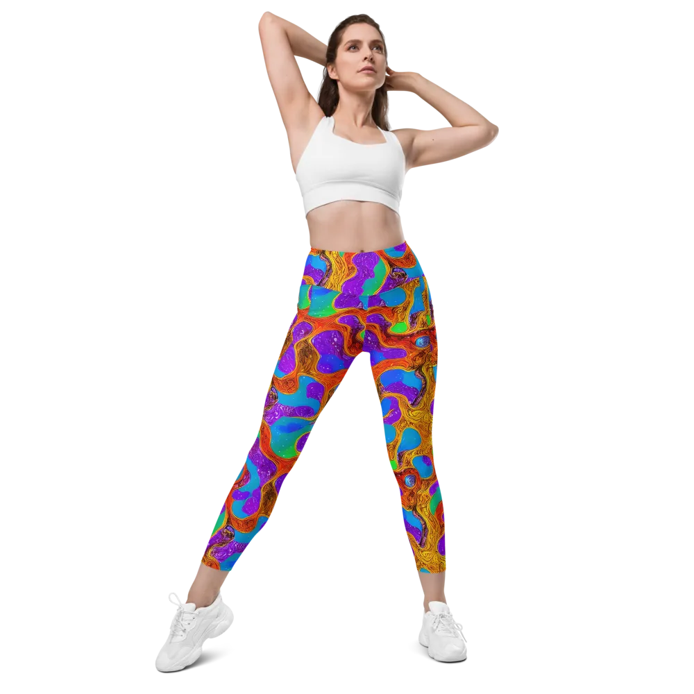 Prismwild on Leggings with Pockets — Front
