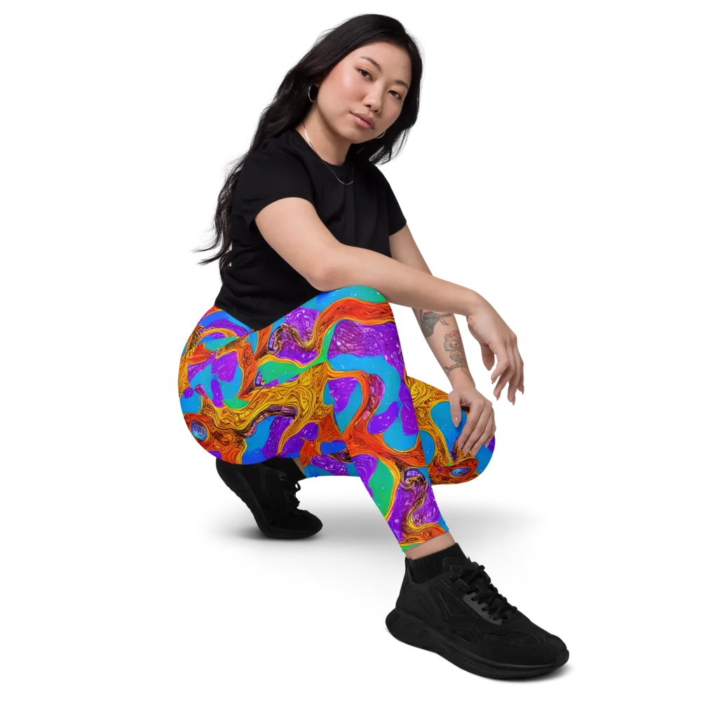Prismwild on Leggings with Pockets — Right Front