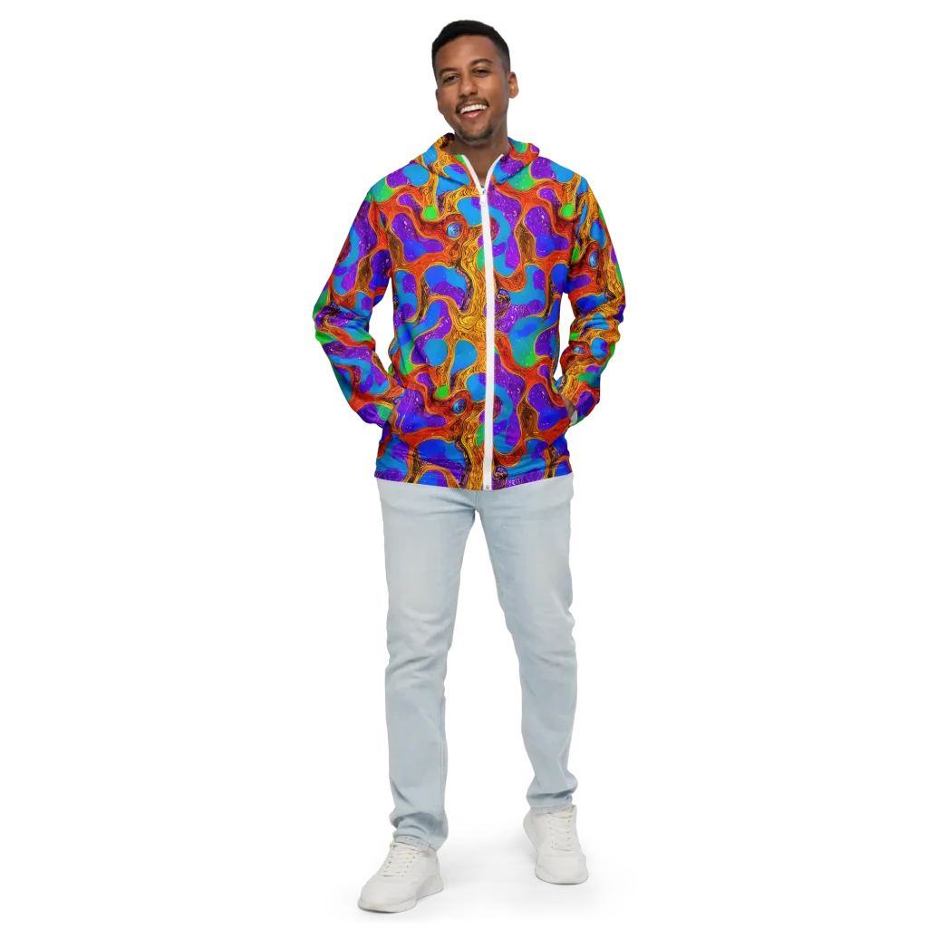 Prismwild on Men's Windbreaker — Front