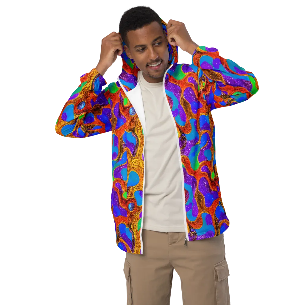 Prismwild on Men's Windbreaker — Front