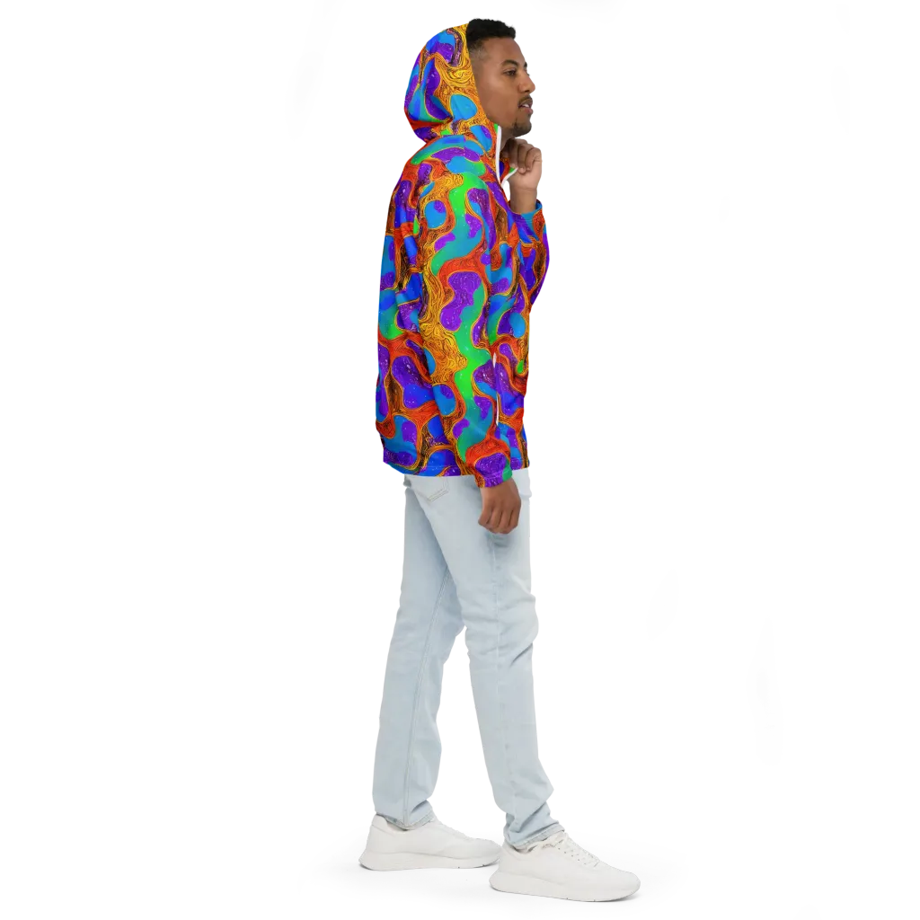 Prismwild on Men's Windbreaker — Right