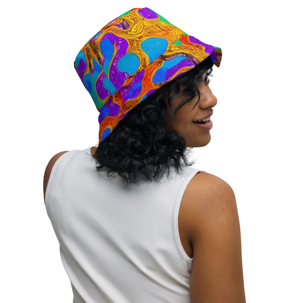 Prismwild on Reversible Bucket Hat — Right Outside