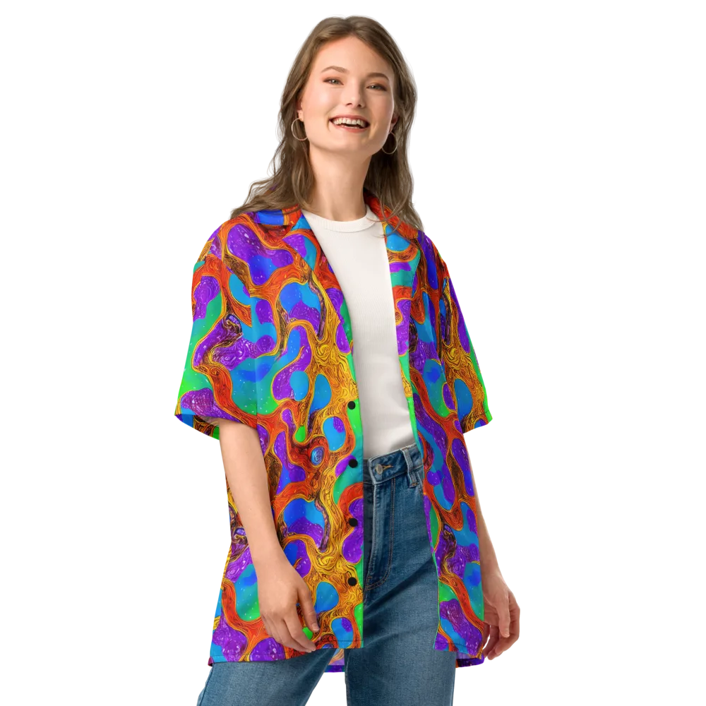Prismwild on Button Shirt — Front