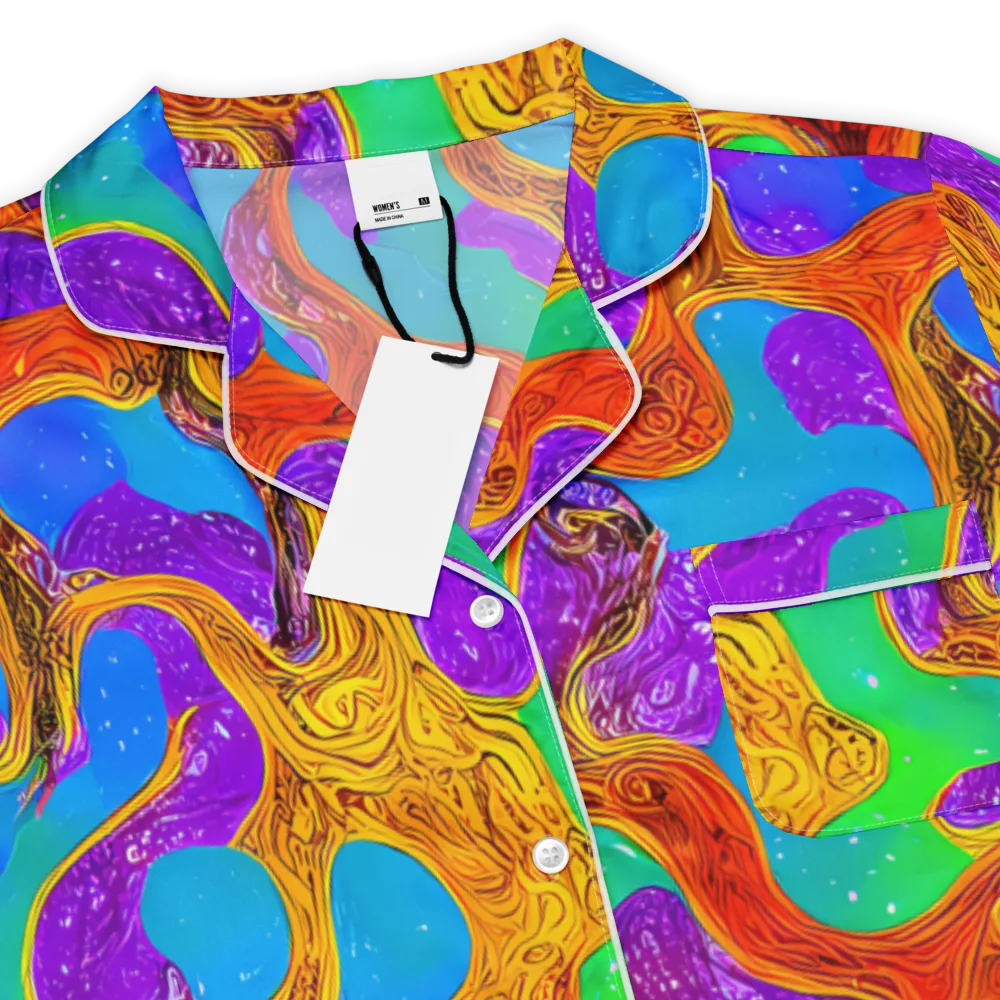 Prismwild on Women's Short Sleeve Pajama Top — Product details