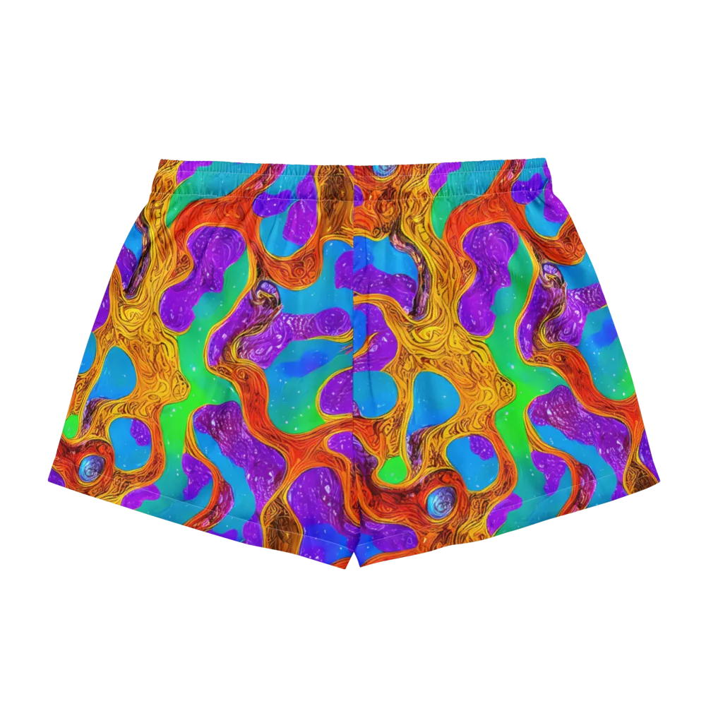 Prismwild on Women's Pajama Shorts — Back