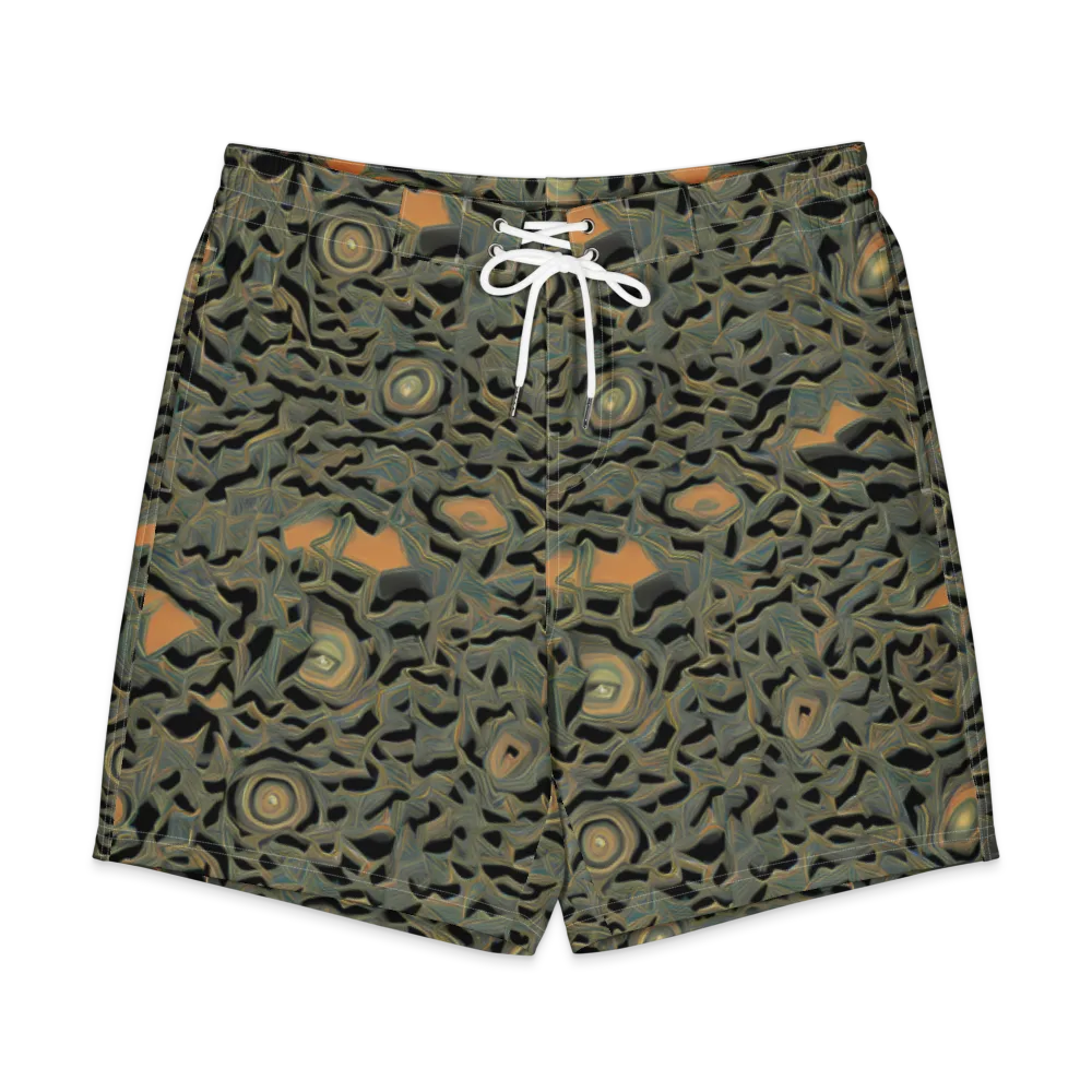 Mineral Night on Men's Board Shorts — Front