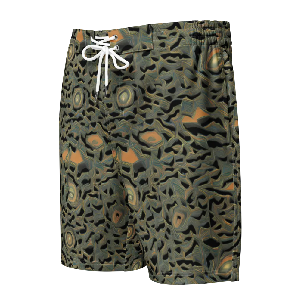 Mineral Night on Men's Board Shorts — Front
