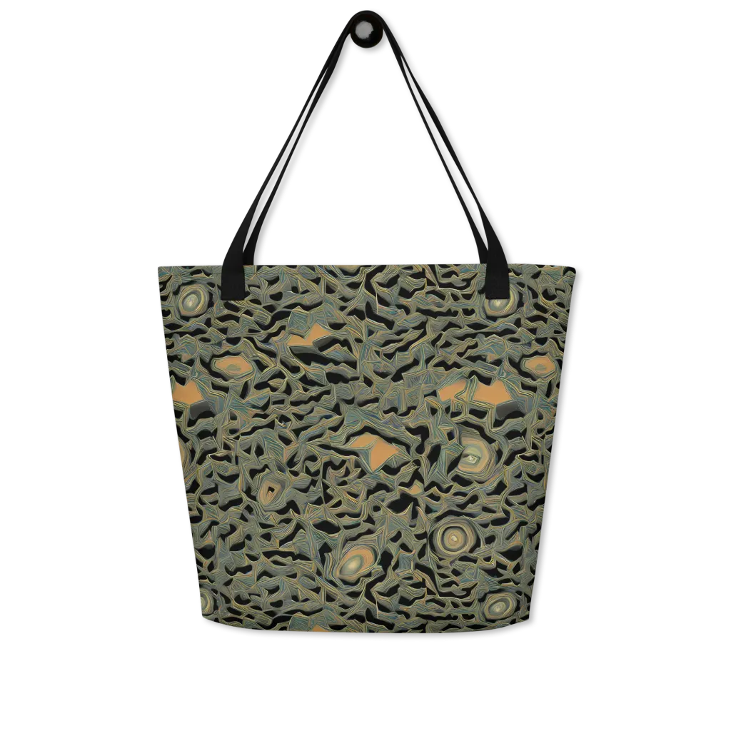 Mineral Night on Large Tote Bag W/ Pocket — Front