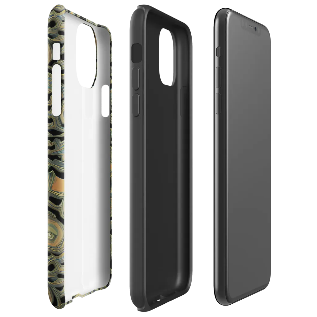 Mineral Night on Tough Case for iPhone® — Right