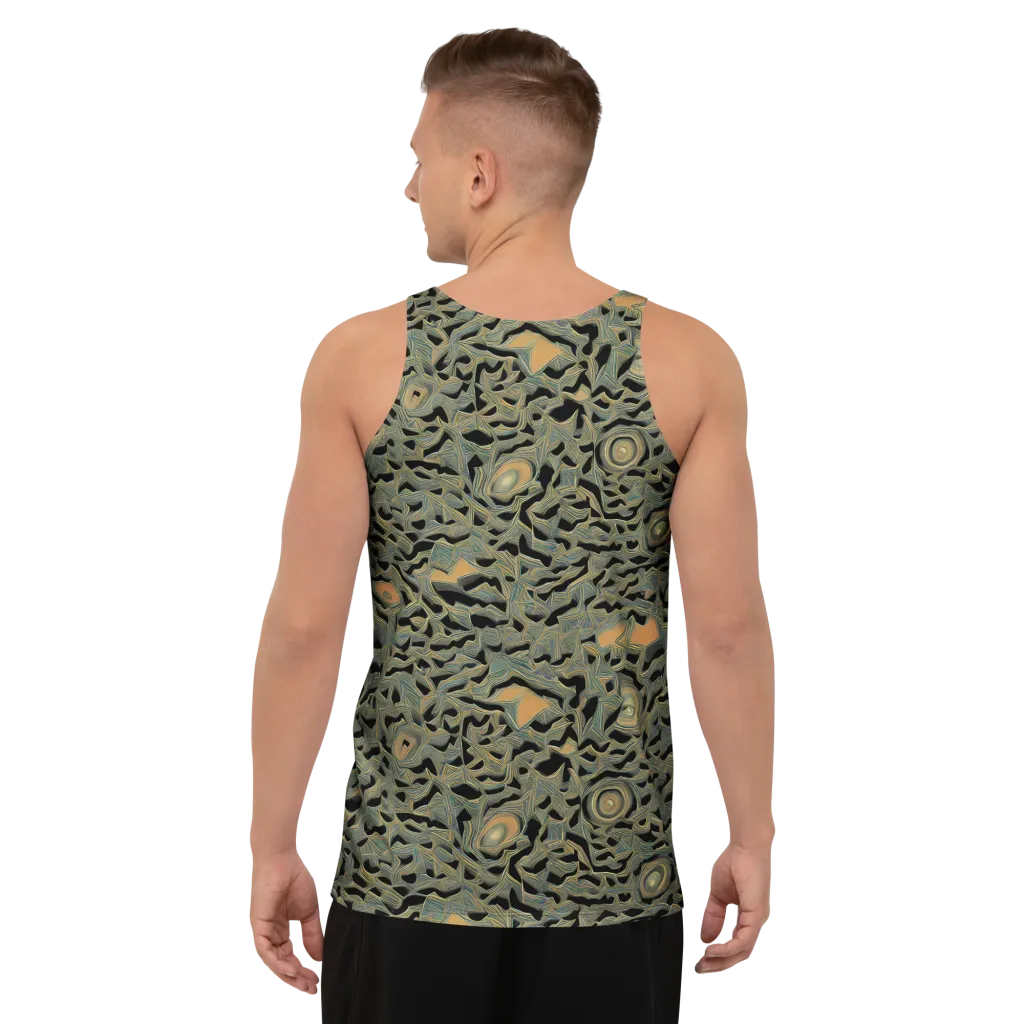 Mineral Night on Men's Tank Top — Back