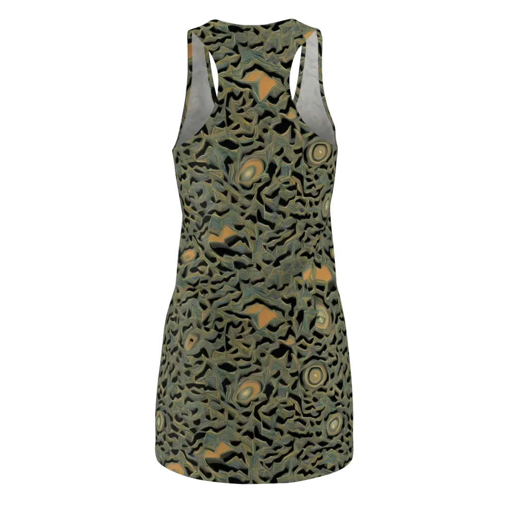 Mineral Night on Racerback Dress — Back