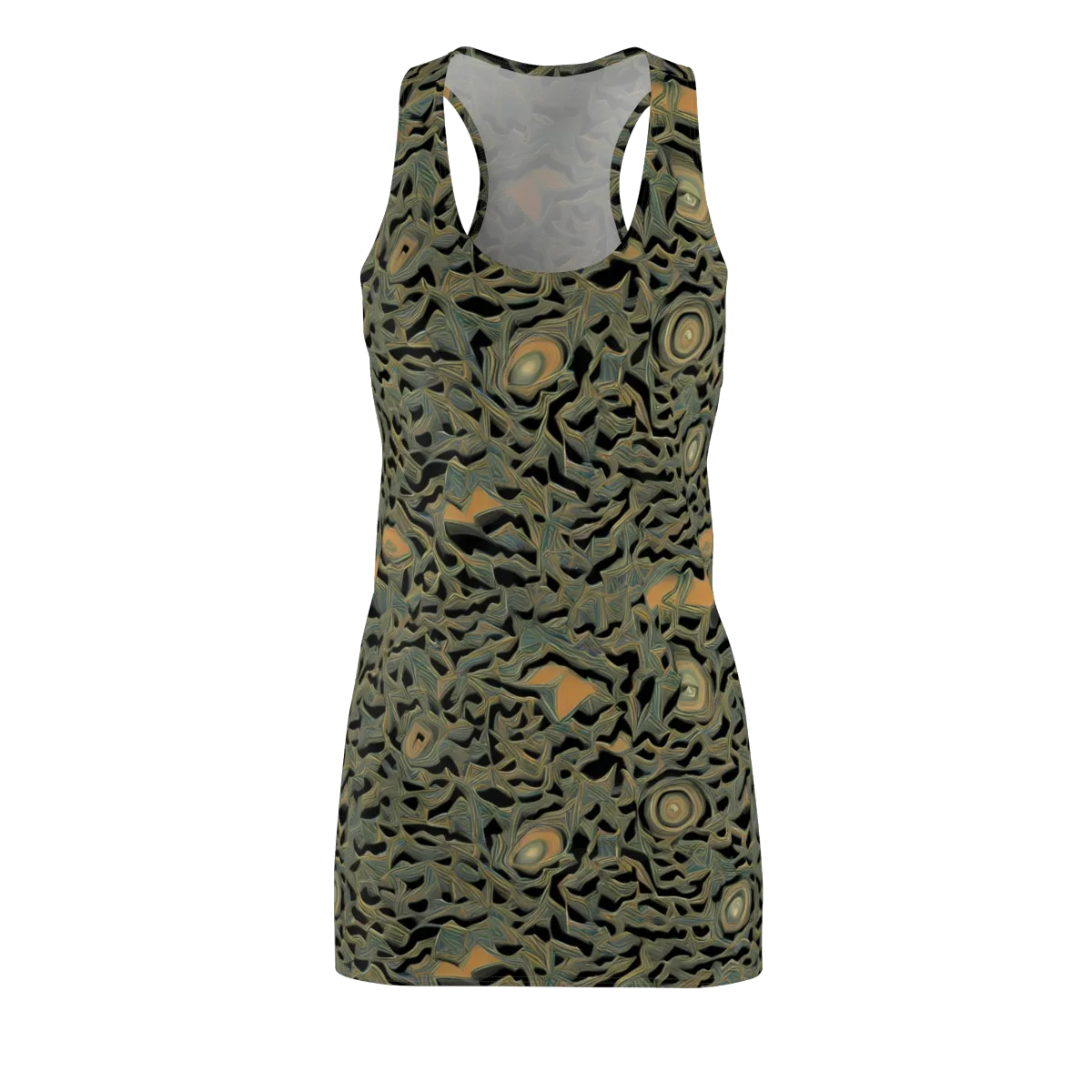 Mineral Night on Racerback Dress — Front