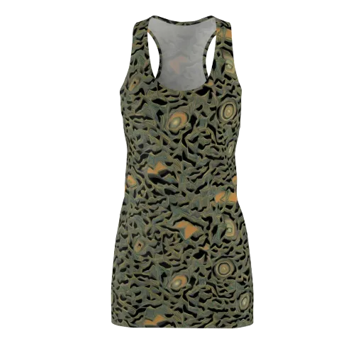 Mineral Night on a Racerback Dress
