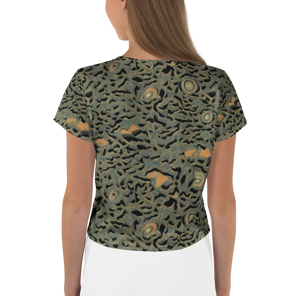 Mineral Night on Crop Tee — Back