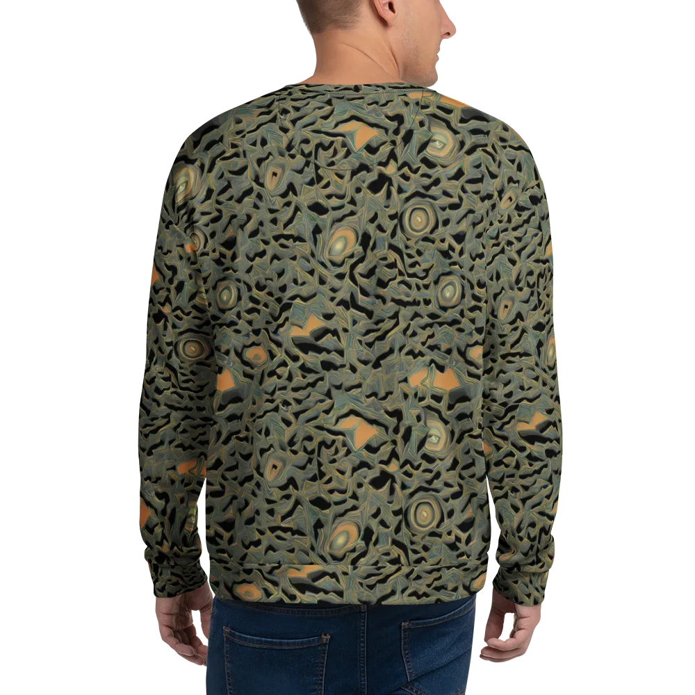 Mineral Night on Sweatshirt — Back