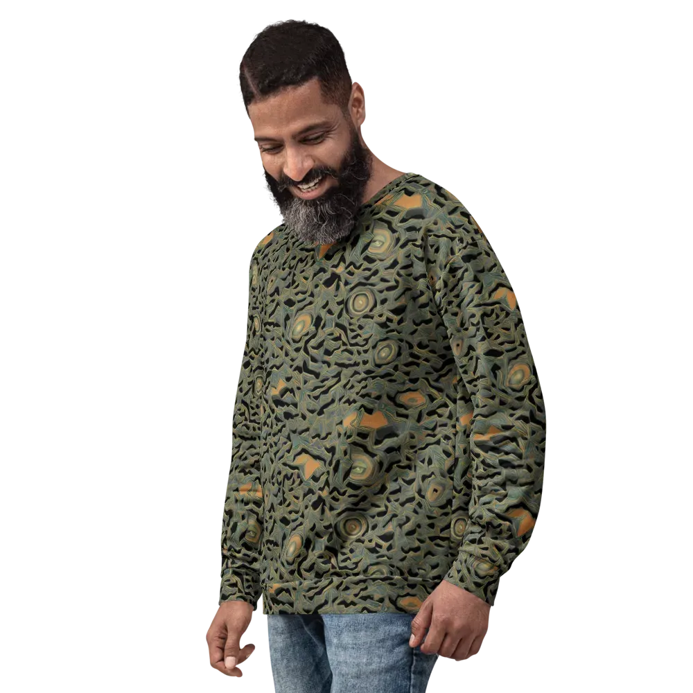 Mineral Night on Sweatshirt — Left Front