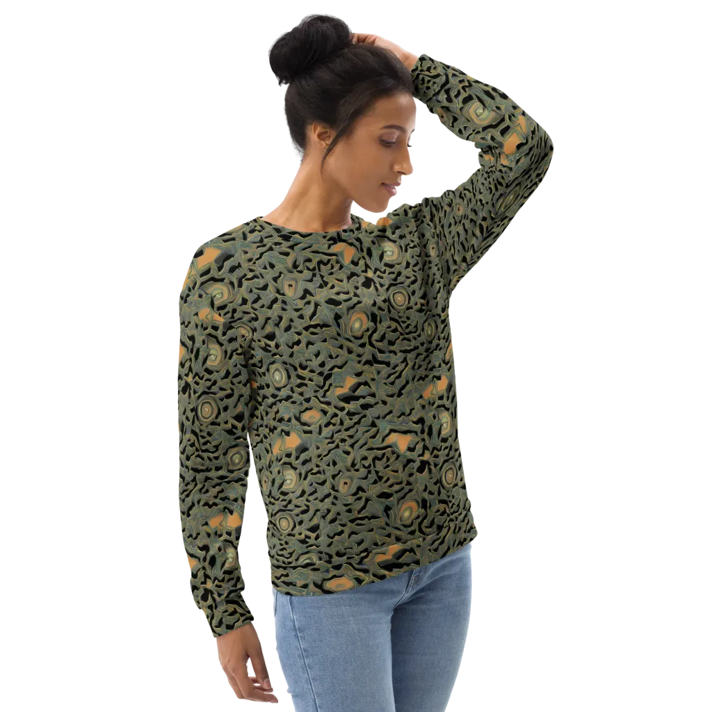 Mineral Night on Sweatshirt — Right Front