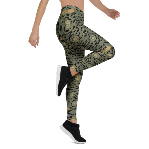 Mineral Night on a Leggings