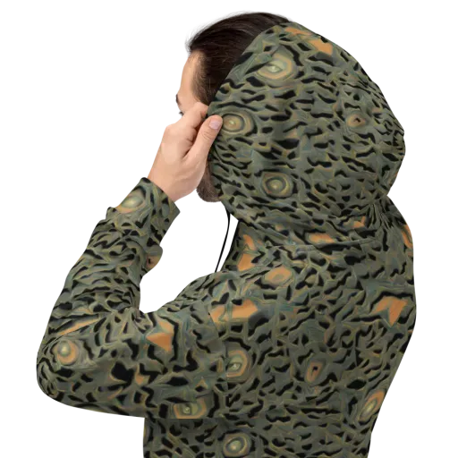 Mineral Night on a Hoodie