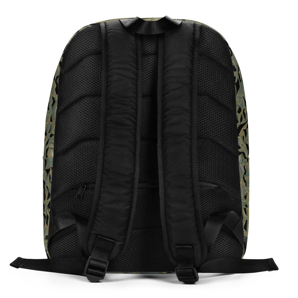 Mineral Night on Minimalist Backpack — Back
