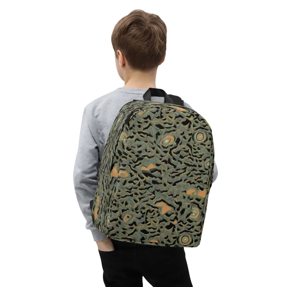 Mineral Night on Minimalist Backpack — Zoomed-in