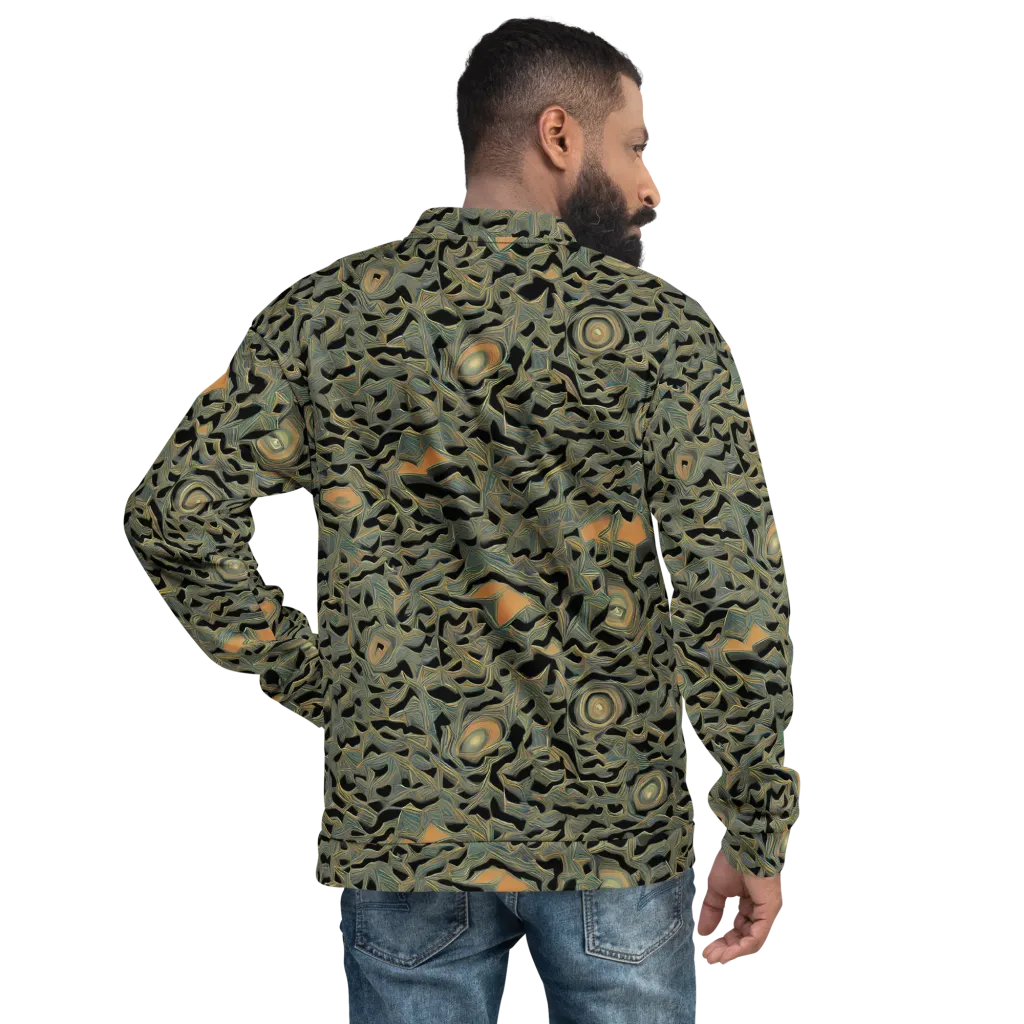 Mineral Night on Bomber Jacket — Back